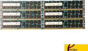 48GB(6x8GB)Memory  DDR3 1600 for Dell PowerEdge R720XD R815 R820 T320 T420 T620