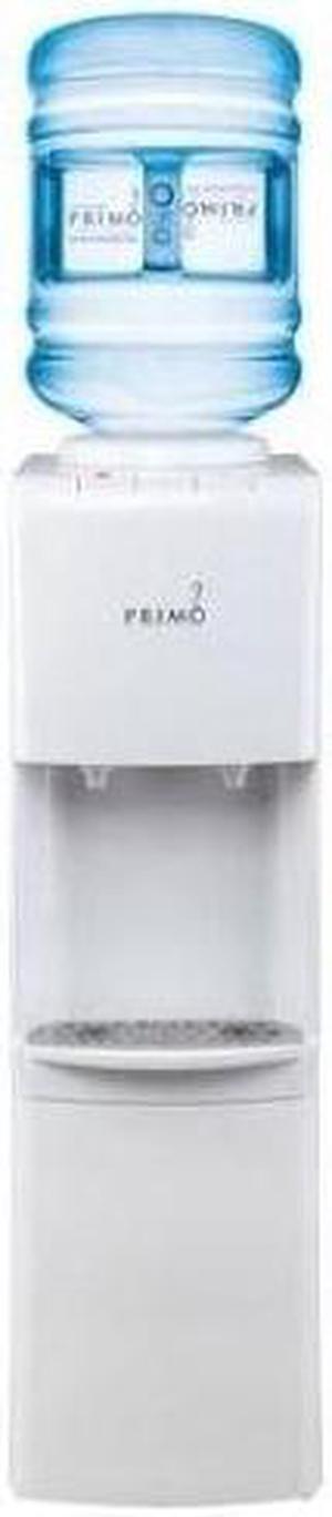 Primo Top Loading Hot Cold Water Dispenser White Cooler Bottom Load Bottle 5 Ga