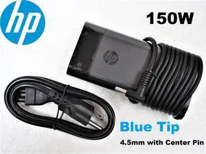 NEW Genuine OEM HP 150W 19.5V 7.7A TPN-DA09 917677-003 917649-850 4.5MM Blue Tip NEW Genuine OEM HP 150W 19.5V 7.7A TPN-DA09 917677-003 917649-850 4.5MM Blue Tip