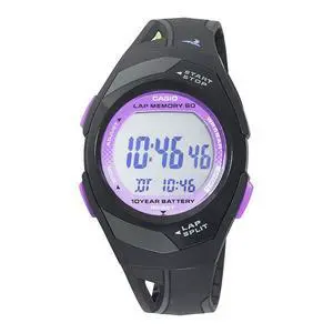 Casio Women's Runner Eco Friendly Digital Black Resin Band 35mm Watch STR300-1C Casio Women's Runner Eco Friendly Digital Black Resin Band 35mm Watch STR300-1C