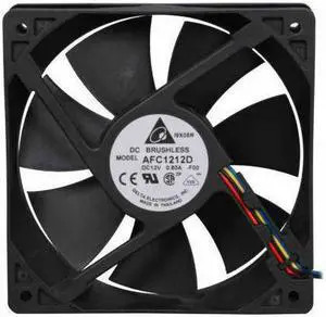 Delta AFC1212D-PWM 120x25mm PWM+TAC Sensor Fan