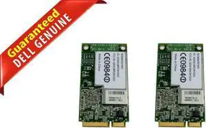 Lot of 2 New Dell E1505 E1705 DW1500 802.11n/b/g PCIe Wireless WIFI Card NJ449