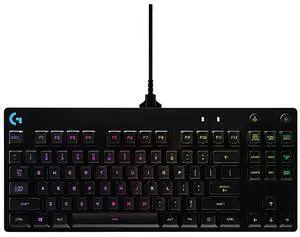 Logitech G Pro Mechanical Gaming Keyboard with 16.8 Million Color RGB Backlit Logitech G Pro Mechanical Gaming Keyboard with 16.8 Million Color RGB Backlit