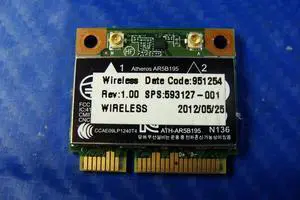 HP ProBook 4430s 14" Genuine Laptop WiFi Wireless Card AR5B195 593127-001