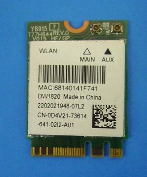 Dell Precision 17 7710 DW1820 WiFi WLAN Wireless QCNFA344A (A01) D4V21