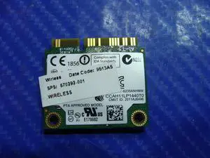 HP EliteBook Folio 9470M 14" OEM Wireless WiFi Network Card 6235ANHMW 670292-001