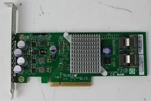 Supermicro AOC-S2308L-L8i 8-Port SAS/SATA PCIe RAID Card Full Height
