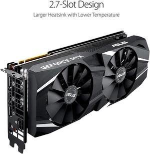 ASUS GeForce RTX 2080Ti 11GB Dual GDDR6 DUAL-RTX2080TI-11G Video Graphics Card GPU