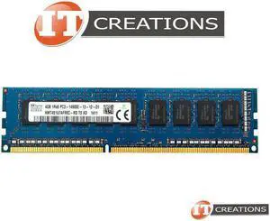 SK HYNIX 4GB PC3-14900E DDR3-1866 UNBUFFERED ECC MEMORY MODULE HMT451U7AFR8C-RD