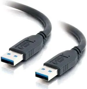 C2g / Cables To Go 54171 Usb 3.0 A Male To A Male Cable, Black 2 Meter/6.5 Feet