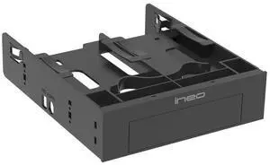 Tool-Less 2 X 2.5 Inch Ssd/Hdd And 1 X 3.5 Inch Hdd To 5.25 Bay Adapter / Converter / Mounting Bracket [3544]