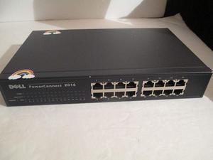 Powerconnect 2016 7H989 16-Port 10/100 Rack-Mountable Unmanaged Switch