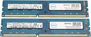 2X4Gb (8Gb Total) Hmt351U6Efr8C-Pb 4Gb Pc3-12800U Desktop Memory