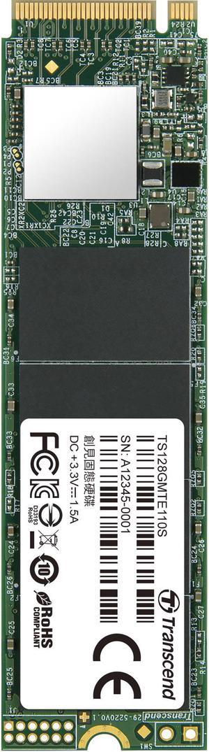 Transcend 128GB M.2 2280 PCIe Gen3X4 3D TLC Internal SSD