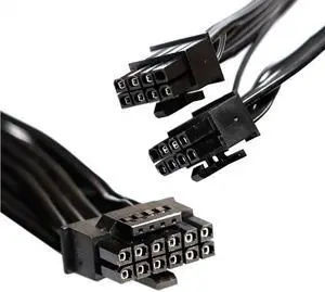 Xiwai 12VHPWR ATX3.0 PCI-E 5.0 Power Modular Cable to Dual ATX 8Pin for 3080 3090TI PSU 16Pin 12+4P Graphics Card