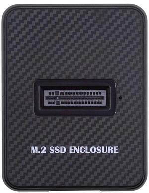 Xiwai USB 3.0 USB-C Type-C to NVME M-key M.2 NGFF SATA SSD Docking Vertical External PCBA Case Enclosure RTL9210B Chipset