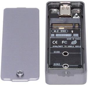 Xiwai 20Gbps Type-C USB3.2 USB4 to NVME M-key M.2 NGFF SATA SSD PCBA Enclosure 2242/2230mm Adapter RTL9220 Chipset