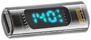 Xiwai Type-C Smart LED Display USB-C Female to Female Extension Adapter USB4.0 40Gbps 140W Current Voltage Monitoring Tester Detector