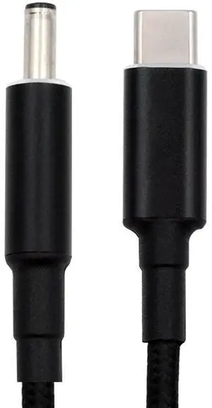 Xiwai 100W Type C USB-C Input to 20V DC 4.5*3.0mm Output Power 20V 5A 65W PD Charge Cable compatible with DELL-Laptop