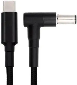 Xiwai 100W Type C USB-C Input to 20V DC 6.0*1.4*0.6mm Output Power 20V 5A 65W PD Charge Cable for Laptop
