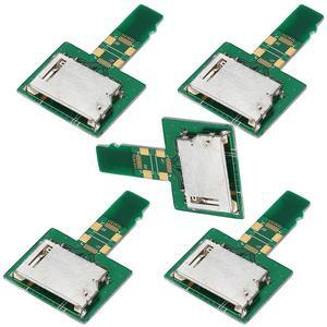 Xiwai 5pcs/lot Micro SD TF Memory Card Kit Male to Standard SD Female Extension Adapter Extender PCBA Reader for Car GPS Phone