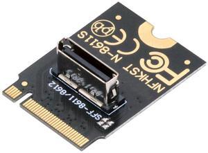 Xiwai 2230 PCI-E4.0 M.2 M-key to Oculink SFF-8612 SFF-8611 Vertical Host Adapter for NVME U.2 SSD eGPU