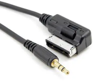 Xiwai AMI MDI to 3.5mm Audio AUX Male Music Cable Compatible with Benz 2008-2016 Music Interface 1.3m