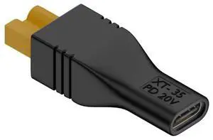 Xiwai Type-C Female Input 100W 20V 5A PD to XT30 Male Output SC100 Protocol Fast Charging Adapter for RC Lipo Battery Quadcopter