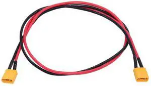 Xiwai XT30 Male to Male 18AWG Extension Cable Connector for RC Battery Portable Power Station Solar Panel