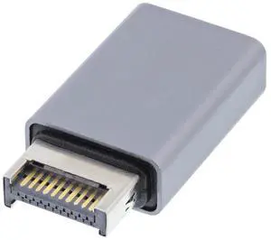 Xiwai USB 3.1 Front Panel Header Male Type-E to Type-A USB3.0 Female Motherboard Extension Data Adapter