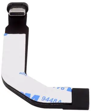 Xiwai Angled Type-C Male to USB-C Female Extension Ultra Slim Data Cable Connector Protector 65W Fast Charge for Tablet Phone