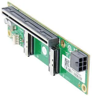Xiwai Dual MCIO 8i Mini Cool Edge IO SFF-TA-1016 to PCIE5.0 PCI-Express 16x VROC Adapter for Mainboard SSD Graphics Card