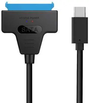 Xiwai CY UC-146-BK Type C USB 3.1 Male to SATA 22 Pin 2.5" Hard disk driver SSD Adapter Cable for Laptop Xiwai CY UC-146-BK Type C USB 3.1 Male to SATA 22 Pin 2.5" Hard disk driver SSD Adapter Cable for Laptop