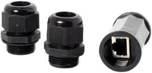 Jimier Cable Locking Waterproof CAT6 RJ45 Female to Female Lan Ethernet Network Extension Adapter Coupler