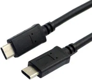 CYSM 10Gbps Reversible USB 3.1 Type-C Male to USB-C Male Data Cable for  Laptop &Tablet & Phone 3m