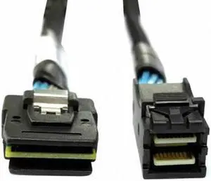 KAIBOXIXI Internal Mini SAS SFF-8087 to mini sas High Density HD SFF-8643 data Server hard disk raid Cable 50cm