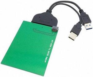 HKCY U3-067+SA-118 USB 3.0 to SATA 22pin 2.5" Hard Disk to WD5000MPCK SFF-8784 SATA Express SSD Adapter