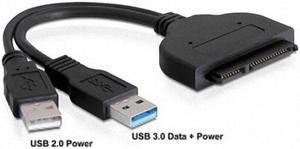 Chenyang U3-067 USB 3.0 to SATA 22Pin 2.5" Hard disk driver Adapter With extral USB Power cable