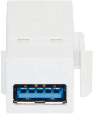 CYSM USB 3.0 A Female to A Female Extension Keystone Jack Coupler Adapter for Wall Plate Panel USB Cable