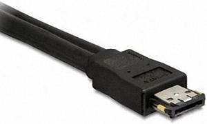 KAIBOXIXI 50cm Dual Power 12V and 5V eSATAp Power ESATA USB 2.0 combo to 22Pin SATA cable for 2.5" 3.5" Hard Disk Drive