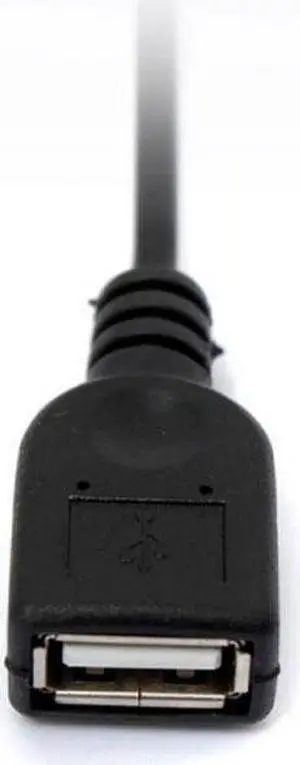Jimier Cable 5V USB Female to DC Power Jack 5.5 2.1mm Charge Adpter Cable for Cell Phone & Tablet