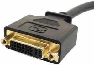 CYSM DVI Female to HDMI Male Adapter Converter Cable For PC Laptop HDTV 10cm