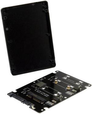 KAIBOXIXI Mini PCI-E mSATA SSD to 2.5" SATA Hard Disk Enclosure Case Converter Adapter for MSATA SSD