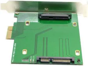 Jimier Cable PCI-E 3.0 x4 Lane to U.2 U2 Kit SFF-8639 Host Adapter for Intel Motherboard & 750 NVMe PCIe SSD
