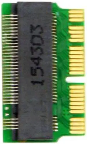 Jimier Cable 12+16pin 2014 2015 Macbook to M.2 NGFF M-Key AHCI SSD Convert Card for A1493 A1502 A1465 A1466