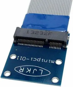 CYSM Flexible Mini PCI Express PCI-e Mini Card Extender 52pin Male to Female Extension FFC Cable