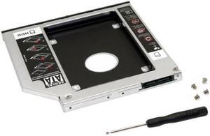 Xiwai Cable SATA 22pin HDD HD Hard Disk Drive Caddy Case for 9.5mm Universal Laptop CD / DVD-ROM Optical Bay