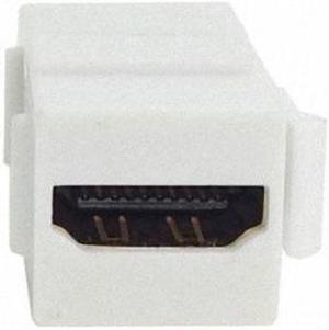 CYSM HDMI 1.4 Snap-in Female to Female F/F Keystone Jack Coupler Adapter for Wall Plate White