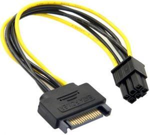 KAIBOXIXI PCI-E 1x to 16x Mining Machine Enhanced Extender Riser Adapter with USB 3.0 & 6Pin Power Cable