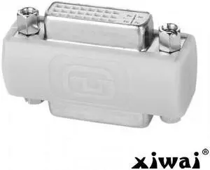 Xiwai DVI 24+5 Female to DVI 24+5 Female VIDEO Converter Adapter 180 degree extender
